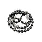 Hematite Rosary Necklace Handmade Chaplet Metal Glory Beads & Miraculous Medal - Nazareth Store